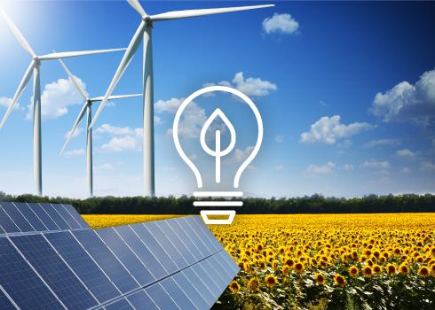 100% atsinaujinančios elektros energijos naudojimas